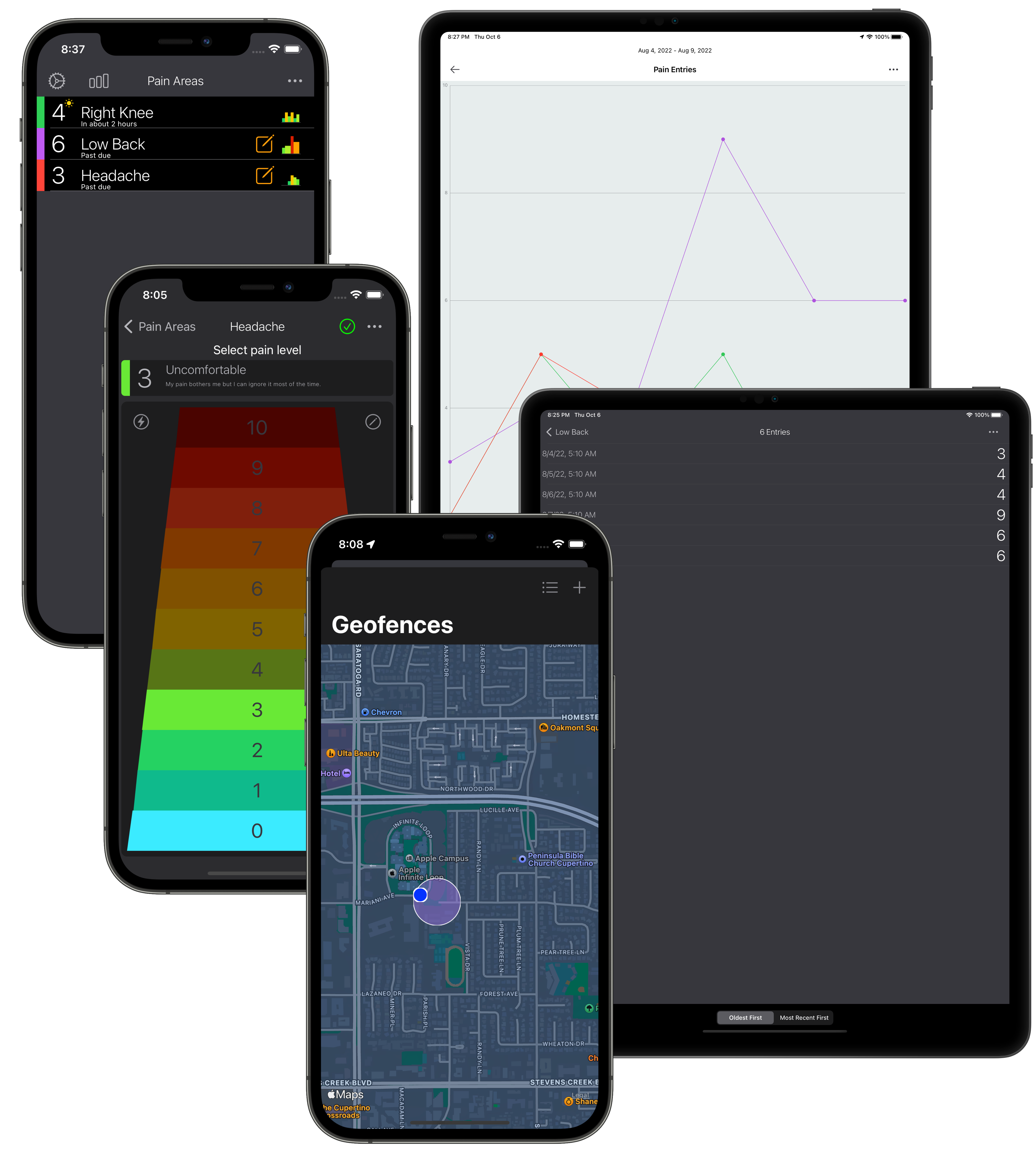 Pain Logger Hero image